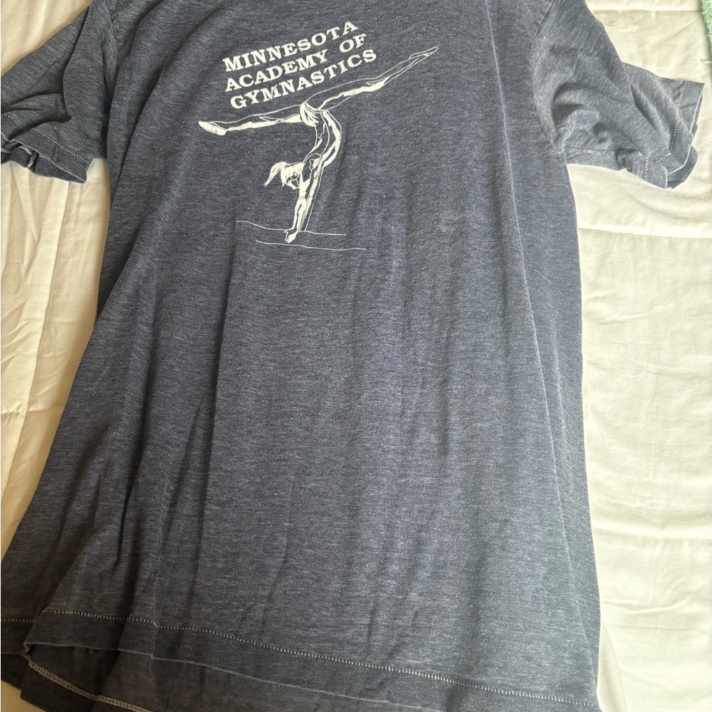 Gray Graphic Women's Top